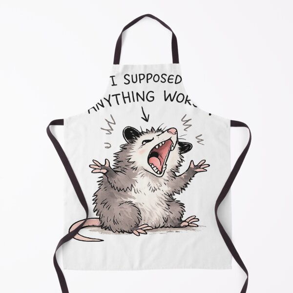 Item preview, Funny Opossum Meme Shirt, How Am I Supposed To Make Anything Worse, Chaotic Energy Animal, Sarcastic Humor Tee, Trash Panda Vibes designed and sold by Harbidge.
