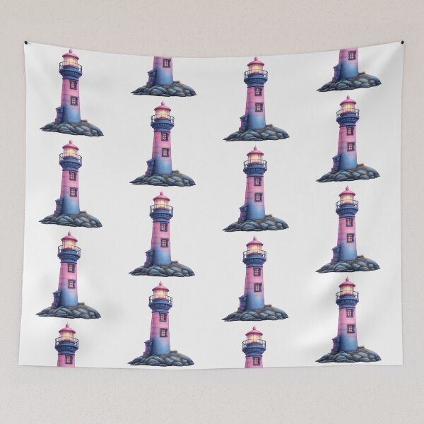 Item preview, Lighthouse by the Sea designed and sold by Ragnarok-Tee.