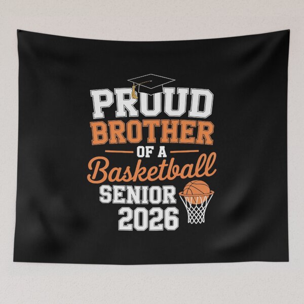 Item preview, Proud Brother of a Basketball Senior class of 2026 graduate designed and sold by RonnasJackson.