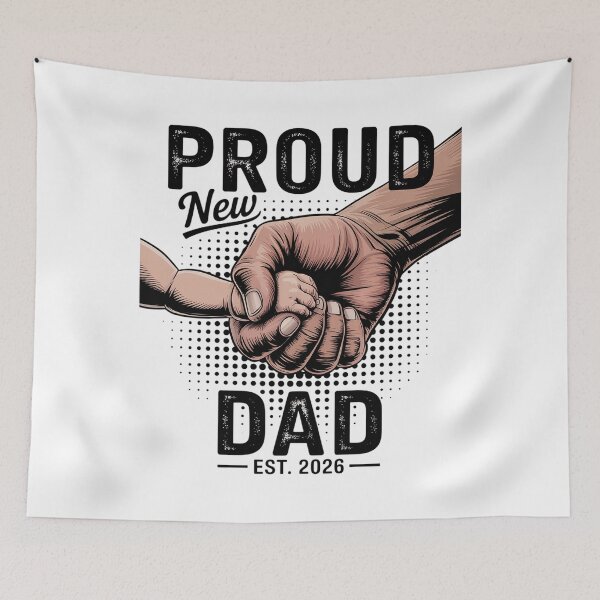 Item preview, Proud New Dad Est 2026 Gift Father's Day designed and sold by RonnasJackson.