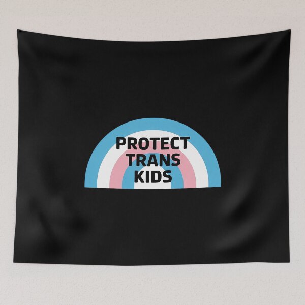 Item preview, Protect Trans Youth Support Trans Kids LGBT Pride designed and sold by VENOM0RIOT.