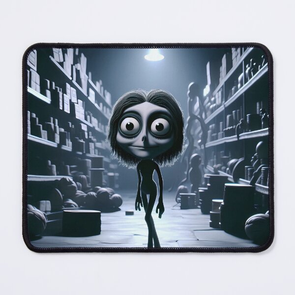 Item preview, Gothic Claymation Creature in Haunted Warehouse – Spooky 3D Render designed and sold by NUTMA Design.