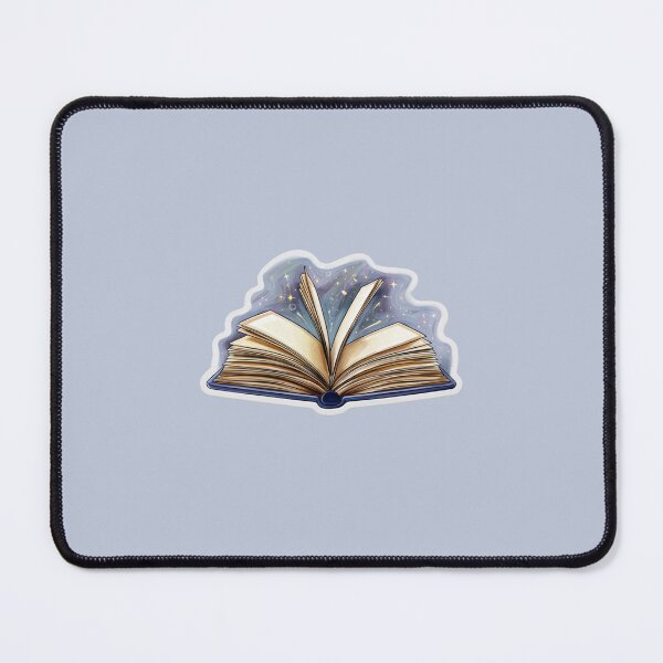 Item preview, Magical Open Book with Stars | Fantasy Reading designed and sold by Yogabyadeola.