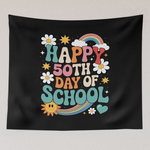 Item preview, 50 Days Of School 50Th Day Of School Groovy designed and sold by RonnasJackson.