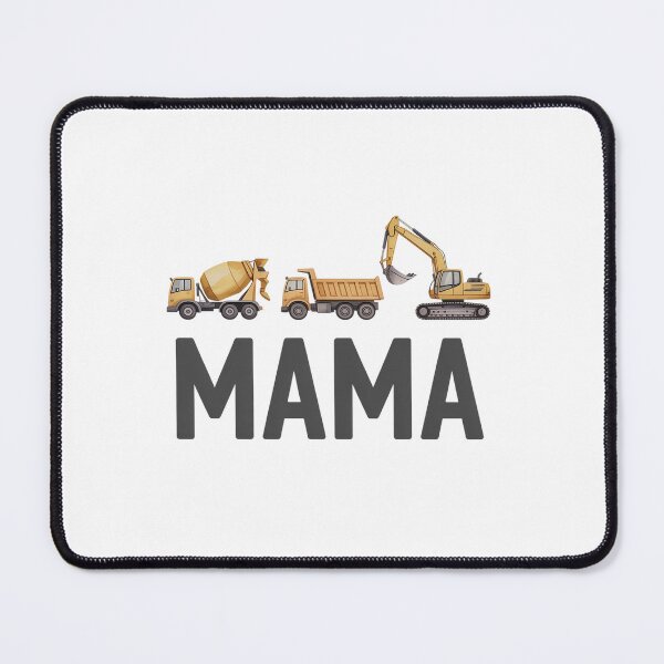 Item preview, Mama Construction Excavator Truck Matching Family designed and sold by RonnasJackson.