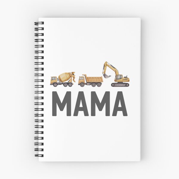 Item preview, Mama Construction Excavator Truck Matching Family designed and sold by RonnasJackson.