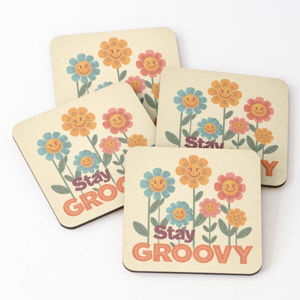 Item preview, Stay Groovy Retro Flower | Vintage 70s Aesthetic designed and sold by Saynix.