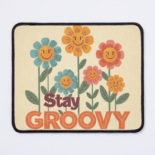 Item preview, Stay Groovy Retro Flower | Vintage 70s Aesthetic designed and sold by Saynix.
