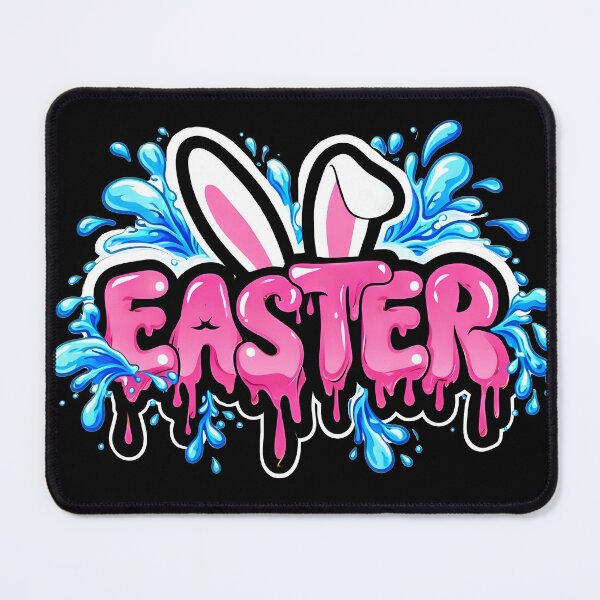 Item preview, Cute Dripping Easter Bunny Ears Graffiti Style designed and sold by Geralthewhite.