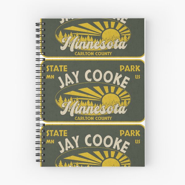 Item preview, Jay Cooke State Park, Carlton County, Minnesota, badge design designed and sold by Wanderful-roads.