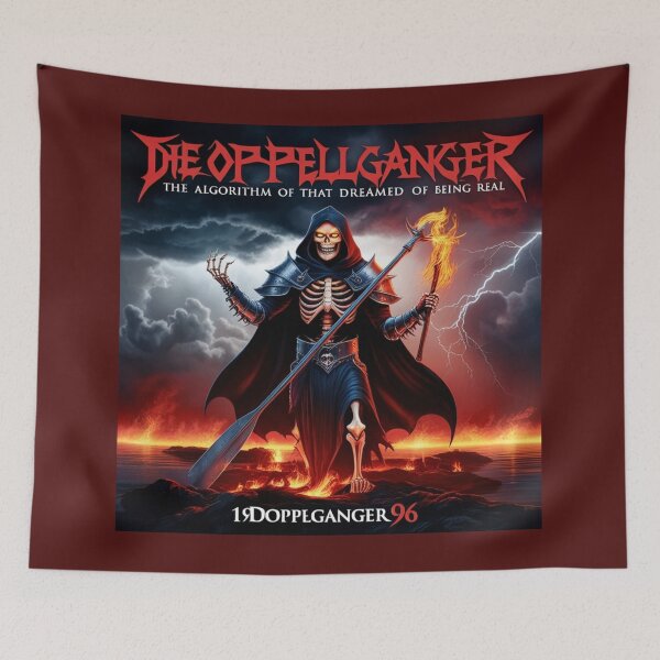 Item preview, The Doppelganger: The Trial Algorithm designed and sold by KINSPIREWOLFBAT.