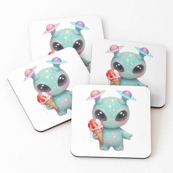 Item preview, ZIBU – Strawberry Space Ice Cream designed and sold by AlpineInkStudio.