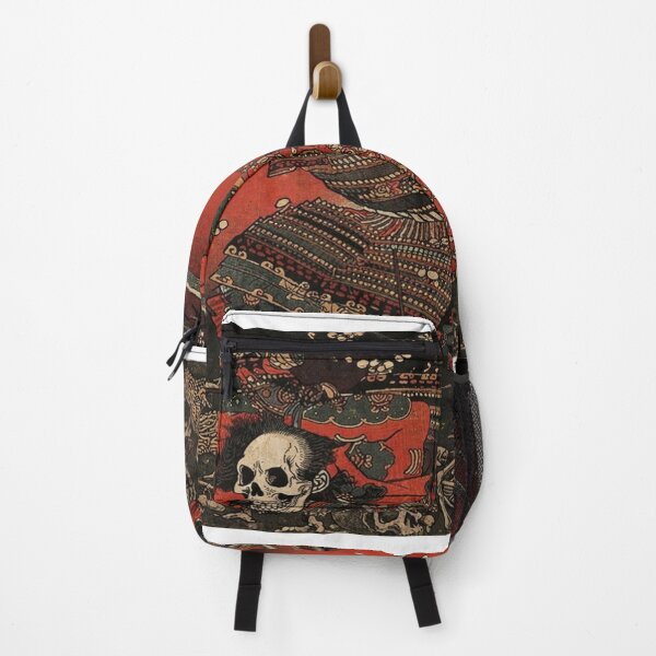 Item preview, UkiyoeRemix#5 Fallen Samurai Spirit | Japanese Ghost Skull Art designed and sold by kikunoT.