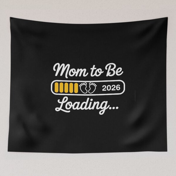 Item preview, Mom to Be 2026 Loading Soon to Be Mommy Promoted to Mom designed and sold by RonnasJackson.