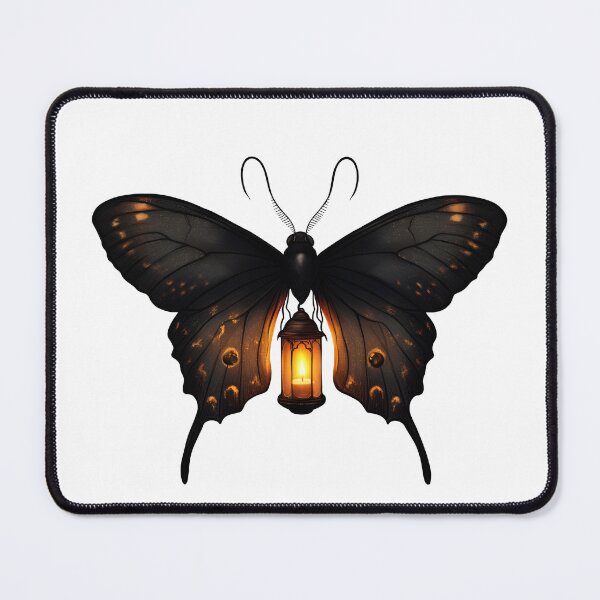 Item preview, Butterfly with a Lantern – Magical Night Light Aesthetic designed and sold by Ragnarok-Tee.