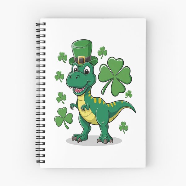 Item preview, St Patricks Day Dinosaur Shamrock Leprechaun Hat designed and sold by RonnasJackson.