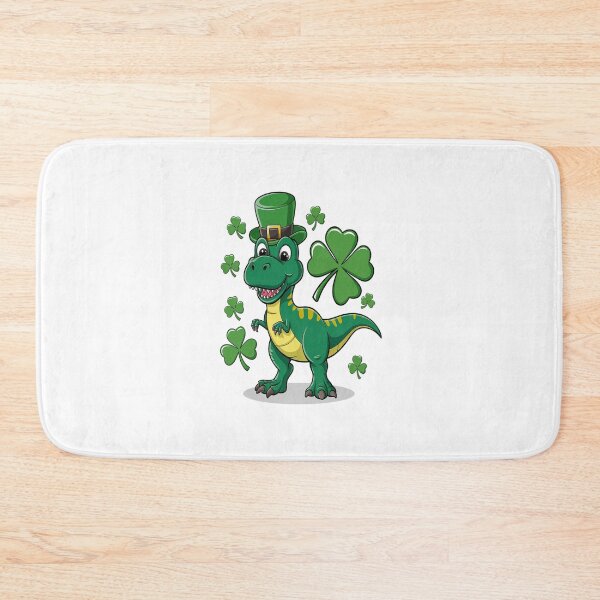 Item preview, St Patricks Day Dinosaur Shamrock Leprechaun Hat designed and sold by RonnasJackson.