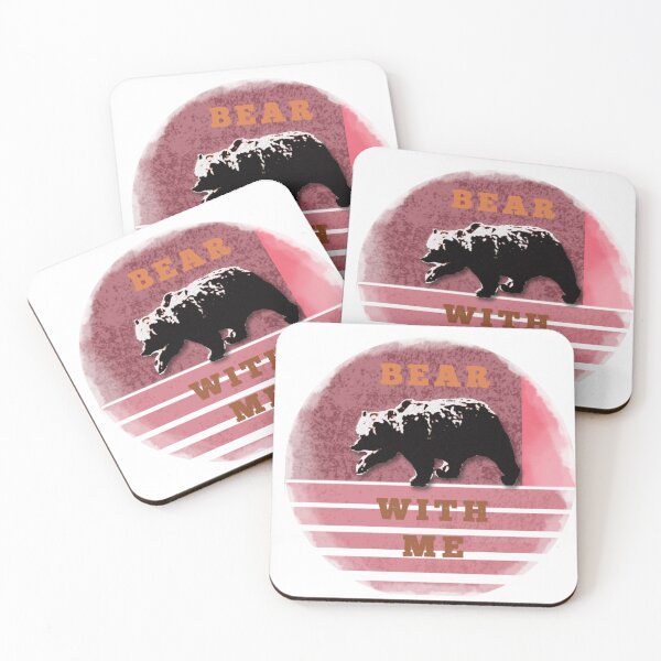 Item preview, Bear With Me – Minimal Vintage Bear Silhouette Design designed and sold by ChiaraPagani.