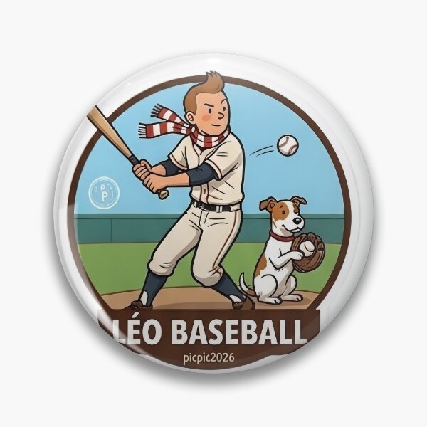Item preview, Leo at Baseball: The Grand Slam designed and sold by picpic2026.