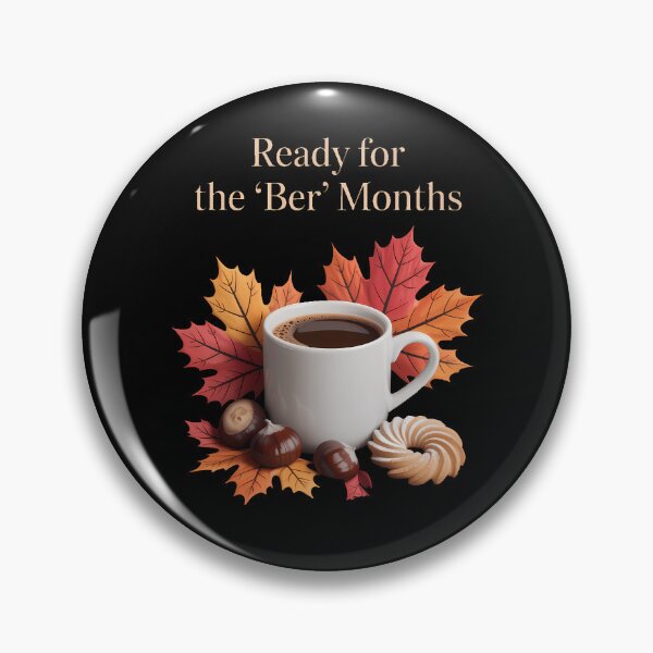 Item preview, Ready For Ber Months Fall Leaves Autumn Winter Hot Cocoa  designed and sold by papertaless.