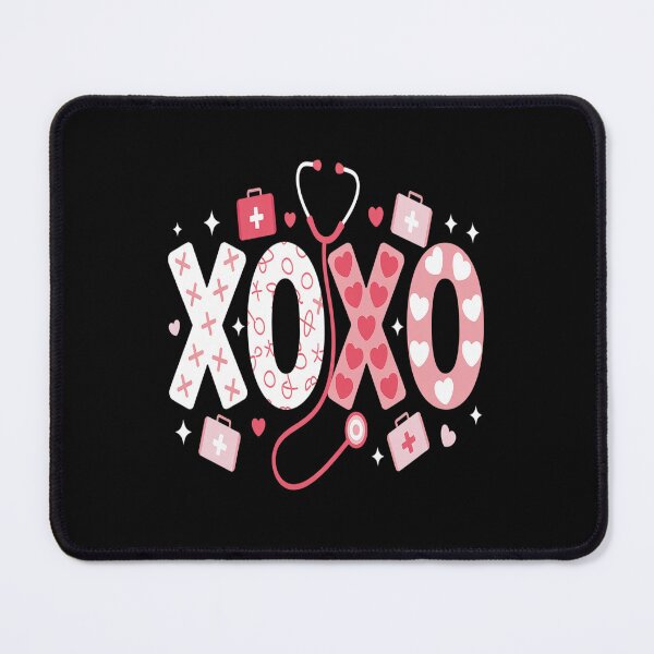 Item preview, Nurse XOXO Stethoscope Valentine RN PCT CNA Nurse Women designed and sold by RonnasJackson.