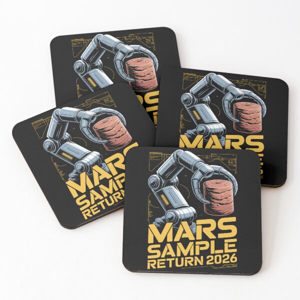 Item preview, Mars Sample Return 2026 — Robotic Claw Martian Rock Retrieval Science Tee V1 designed and sold by DarylWelsh2024.