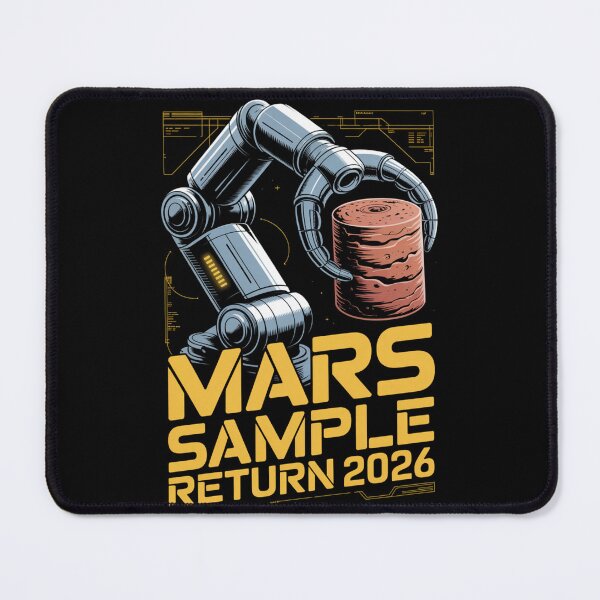 Item preview, Mars Sample Return 2026 — Robotic Claw Martian Rock Retrieval Science Tee V1 designed and sold by DarylWelsh2024.