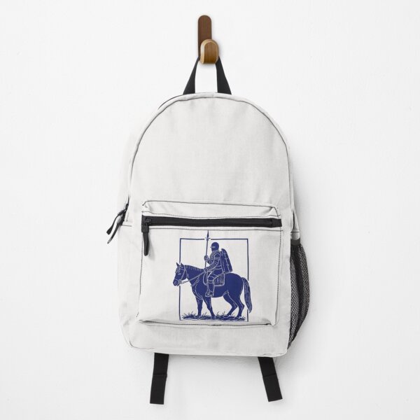 Artikelvorschau, Mittelalterlicher Ritter zu Pferd – Minimalistisches Krieger-Silhouette-Design entworfen und verkauft von Kavya Art.