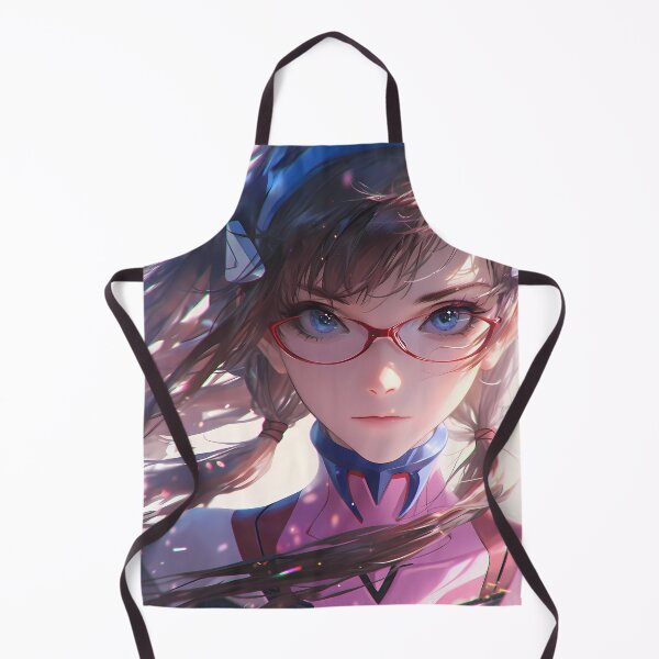 Item preview, Mari Makinami Neon Genesis Evangelion Red Glasses Close Up Focus designed and sold by 108Recordings.