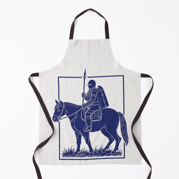 Item preview, Medieval Knight on Horse – Minimalist Warrior Silhouette Design designed and sold by Kavya Art.