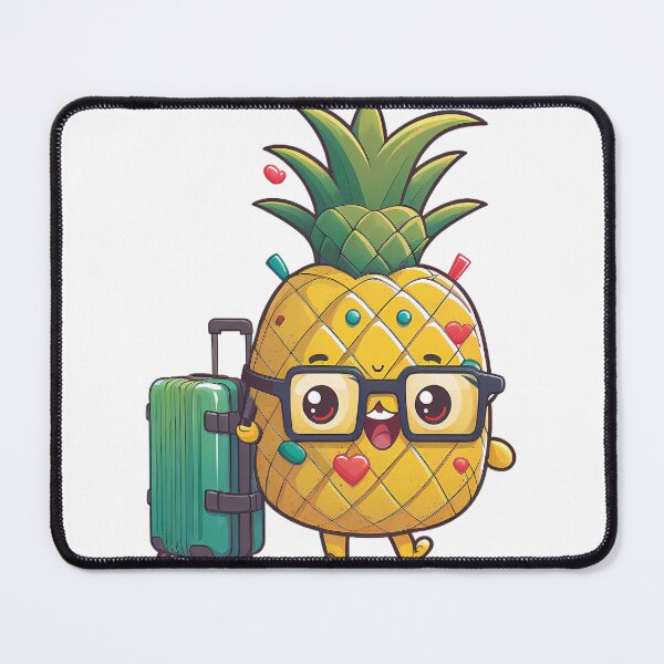 Item preview, Pineapple Travel Glasses Suitcase Kawaii Pineapple Travel Funny Summer Gift designed and sold by CLC54.