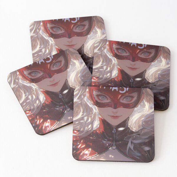 Item preview, Ann Takamaki Persona 5 Red Mask Phantom Thief Glow designed and sold by 108Recordings.