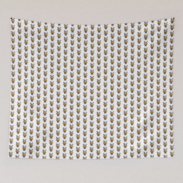 Item preview, Baby Panda with Yellow Sunflowers designed and sold by Teeny Quities.