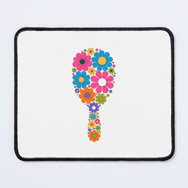 Item preview, Pickleball Sports Racquet Racket Paddle Flowers designed and sold by Formatage.