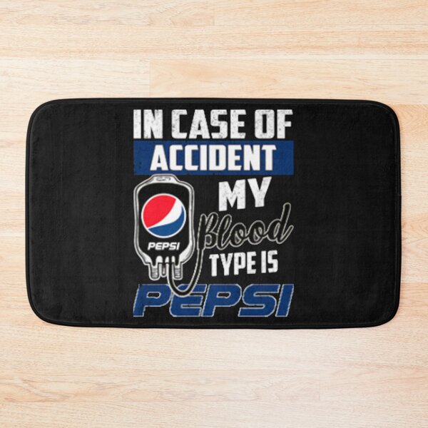 Item preview, In Case of Accident My Blood Type is Pepsi Funny Soda Lover designed and sold by shopmamabite.