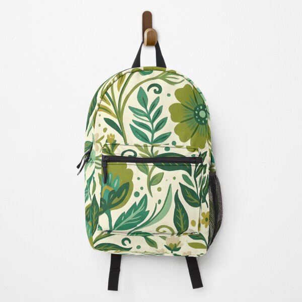 Item preview, Green Retro Floral designed and sold by GraphicsClub.