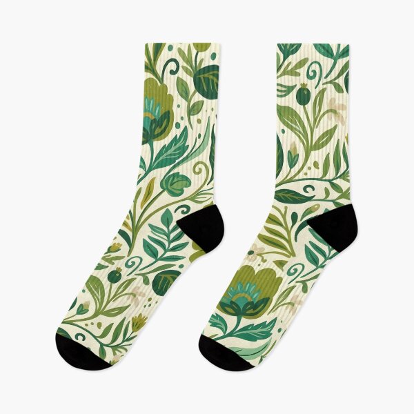 Item preview, Green Retro Floral designed and sold by GraphicsClub.
