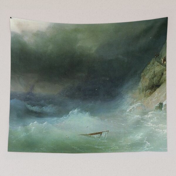 Item preview, The Tempest near rocks designed and sold by SharonTheFirst.