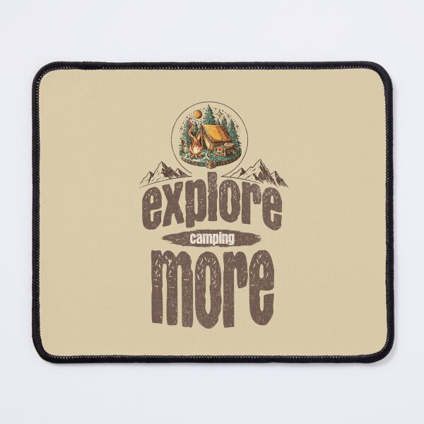 Item preview, Explore Camping More Vintage Outdoors designed and sold by AwesomeBeyondLimits.