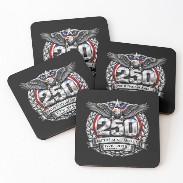 Item preview, USA 250th Anniversary 1776-2026 American Eagle Emblem designed and sold by shopmamabite.
