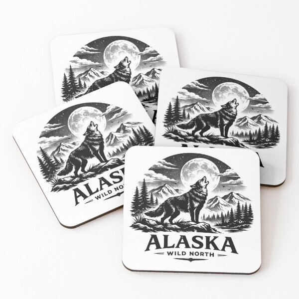 Item preview, Alaska Wold North Wolf  designed and sold by PamLeeDesign.