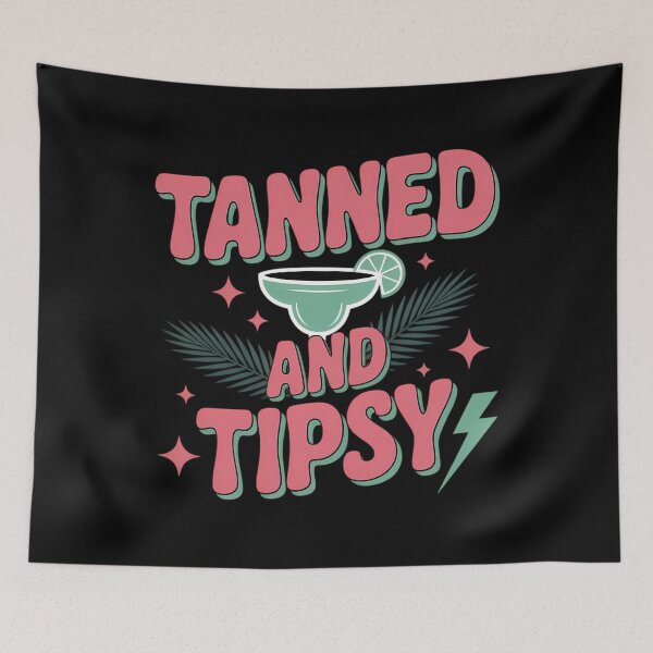 Item preview, Tanned and Tipsy Hawaii Beach Cocktail Summer Vacation designed and sold by papertaless.