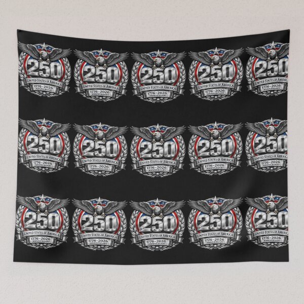 Item preview, USA 250th Anniversary 1776-2026 American Eagle Emblem designed and sold by shopmamabite.
