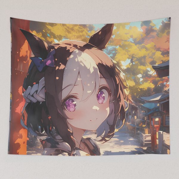 Item preview, Special Week Uma Musume Pretty Derby Autumn Shrine Yukata Moment designed and sold by 108Recordings.