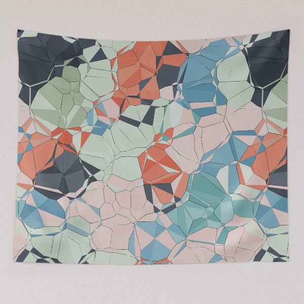Item preview, Jumbled Geometric Colors designed and sold by Phil Perkins.