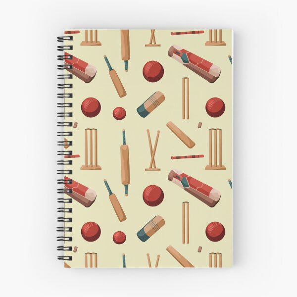 Item preview, Cricket Seamless Pattern – Bats, Balls, Wickets & Stumps designed and sold by Midnight Veil Designs.