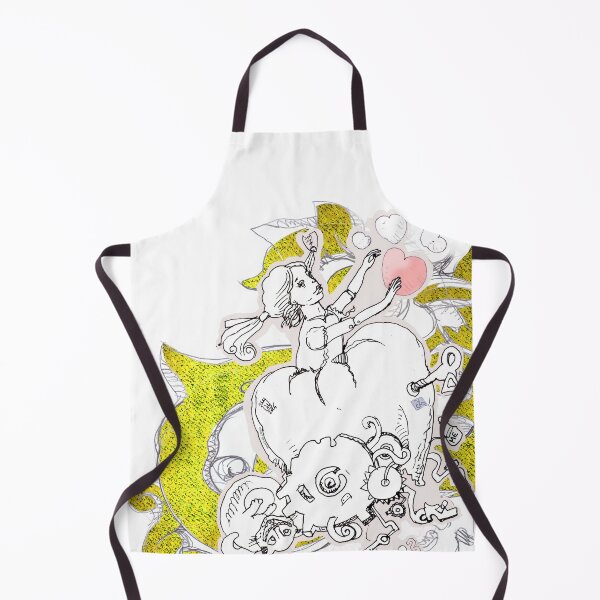 Item preview, Automaton Alice in Wonderland and Cheshire Cat (Original Ink by ACCI) Chasing Hearts designed and sold by VanyssaGraphics.