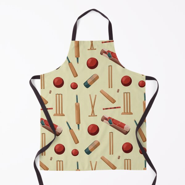 Item preview, Cricket Seamless Pattern – Bats, Balls, Wickets & Stumps designed and sold by Midnight Veil Designs.