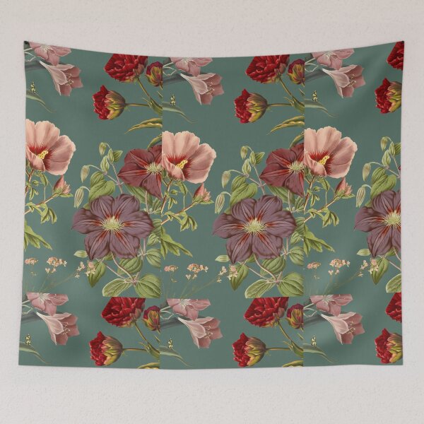 Item preview, Elegant Vintage Colorful Garden Flower Pattern designed and sold by Ankitjain2504.