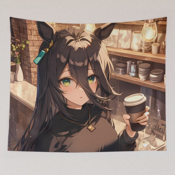 Item preview, Manhattan Cafe Uma Musume Pretty Derby Cozy Coffee Shop Mood designed and sold by 108Recordings.